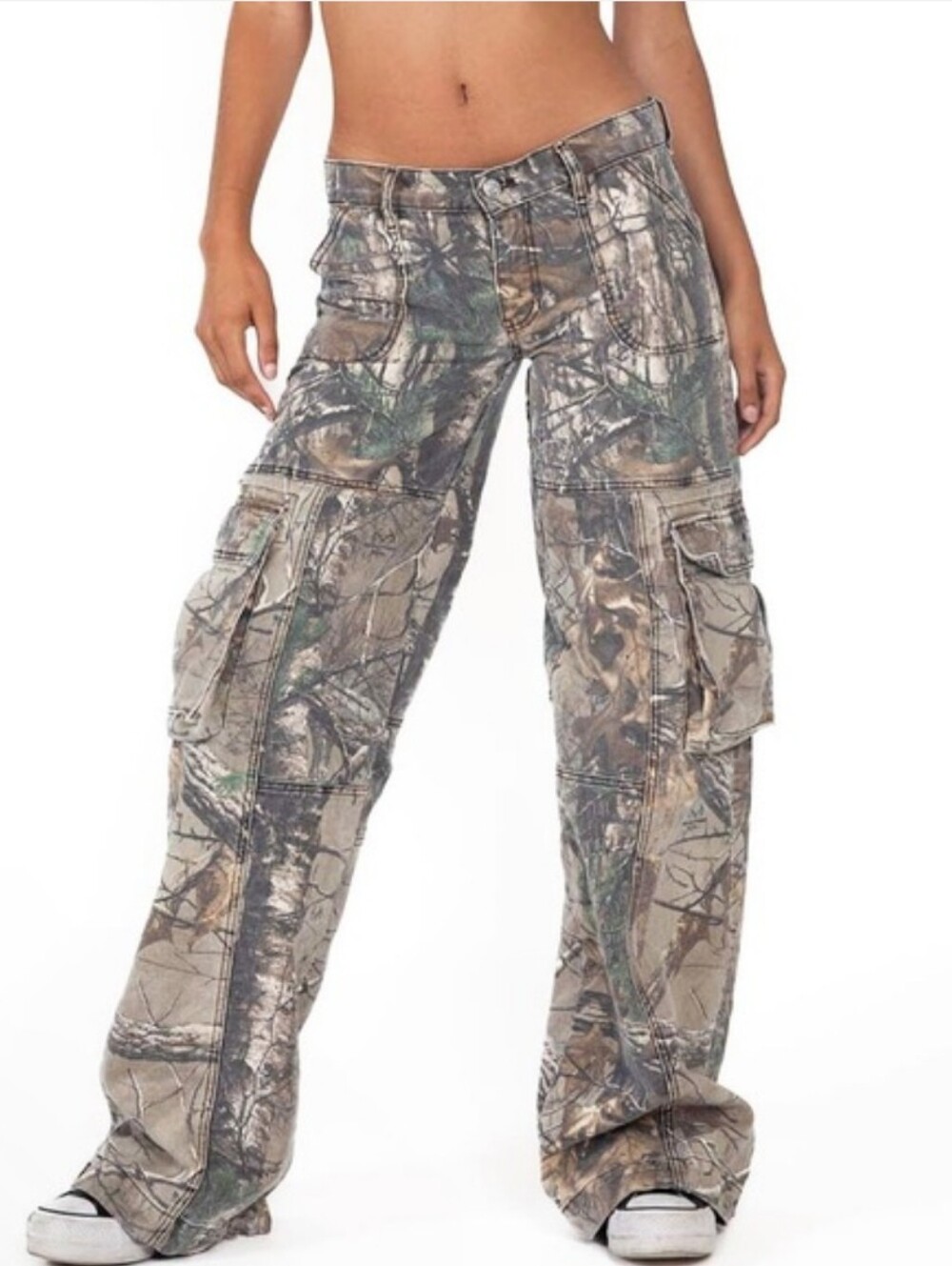 Revice Amelia Oakland Los Angeles Realtree Camo Cargo Pants | 25 | EUC!